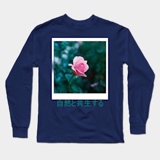 The one with the flower Long Sleeve T-Shirt